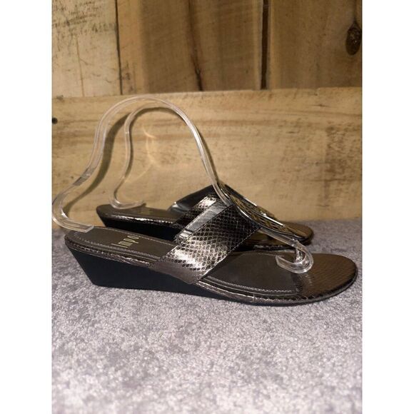 IMP Gadara Silver Sandals  Size 8.5 - Picture 4 of 12